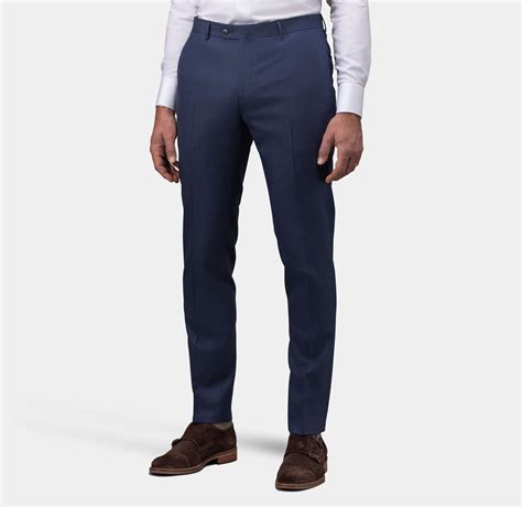 navy suit trousers